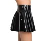 Black Level Vinyl Mini Skirt S