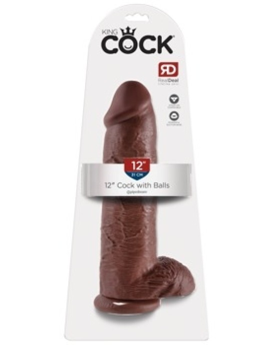 King Cock 12 collu Cock w Balls Bro