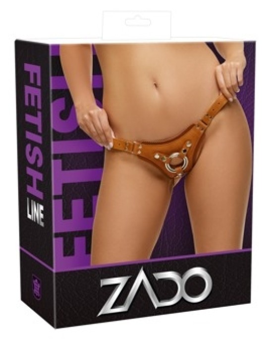 Zado Leather StrapOn natural S/M