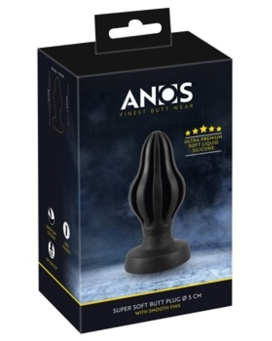 Anos Super Soft Butt Plug 5 cm