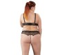 Cottelli Curves Pearl Set Black XL