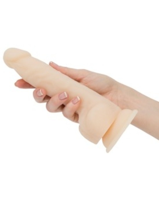 Naked Addiction 9" Thrusting Dong RC Vanilla