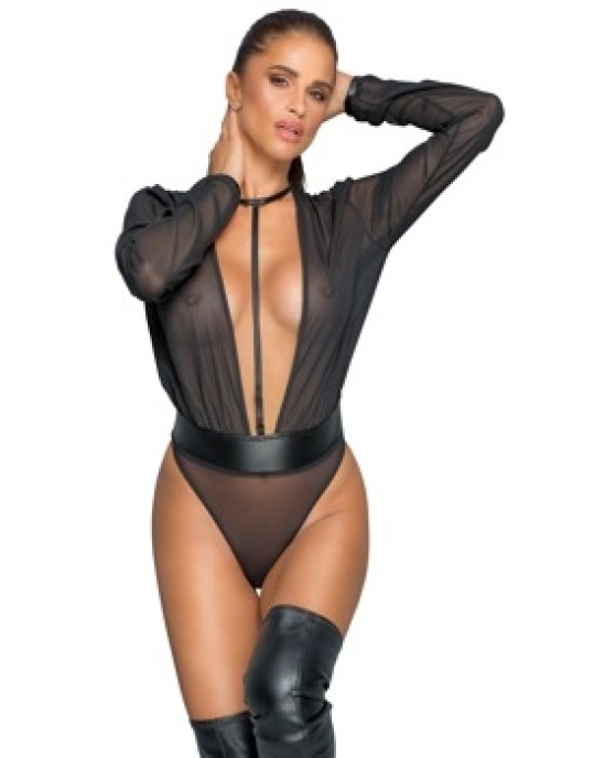 Noir Body with Long Sleeves L