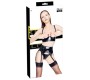 Black Level Vinyl Shelf Bra Set XL