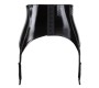 Black Level Vinyl Suspender Belt S