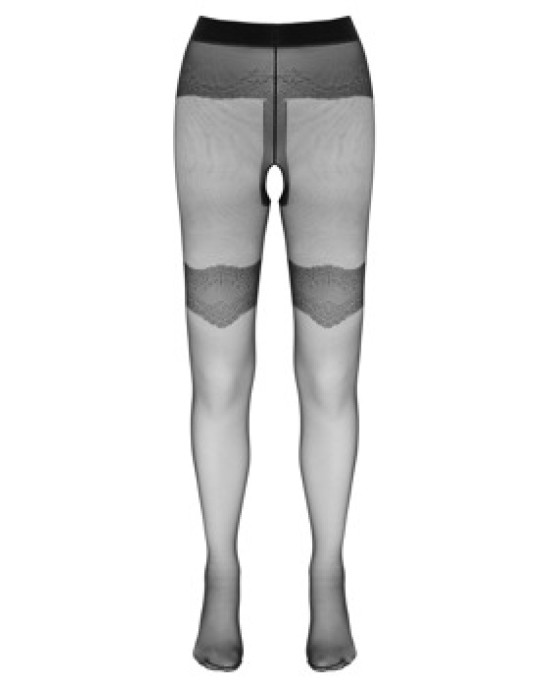 Cottelli Legwear Crotchless Tights 3