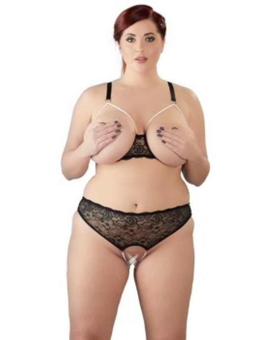 Cottelli Curves Pearl Set Black XL