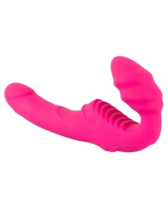 Strapless Strap-On Vibrating 2