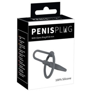 Penisplug Penis Plug with Glans Ring