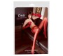 Cottelli Legwear Seksa zeķubikses sarkanas S/M