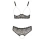 Cottelli Curves Pearl Set Black XL