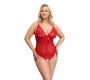 Cottelli Curves Body bez krokām sarkans 2XL