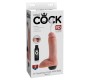 King Cock Squirting Cock with Balls 8"