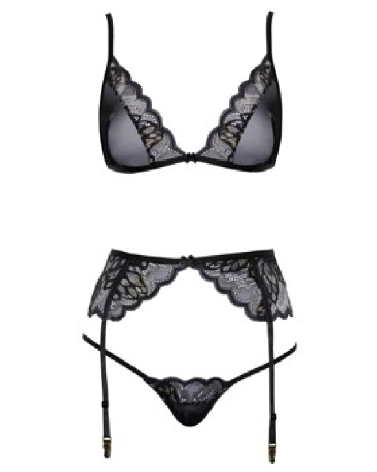 Kissable Bra Suspender Set S/M