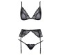 Kissable Bra Suspender Set S/M