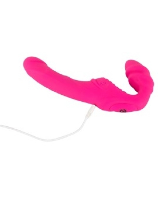 Strapless Strap-On Vibrating 2