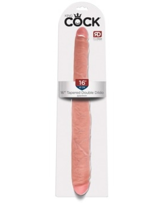 King Cock KC 16" konusveida dubultā dildo Li