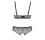 Cottelli Curves Pearl Set Black XL