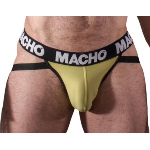 Macho Underwear МАЧО - MX25A JOCK ЛАЙКРА ЖЕЛТЫЙ L