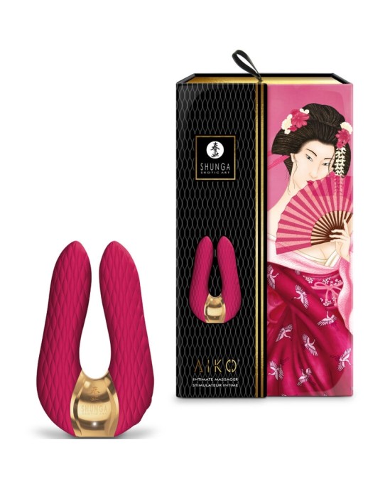 Shots Toys SHUNGA - ИНТИМНЫЙ МАССАЖЕР AIKO ФУКСИЯ