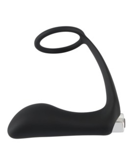 Black Velvets BV Vibrating ring & plug