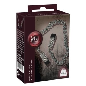 Fetish Collection Boob Chain + Nipple Clamps SX