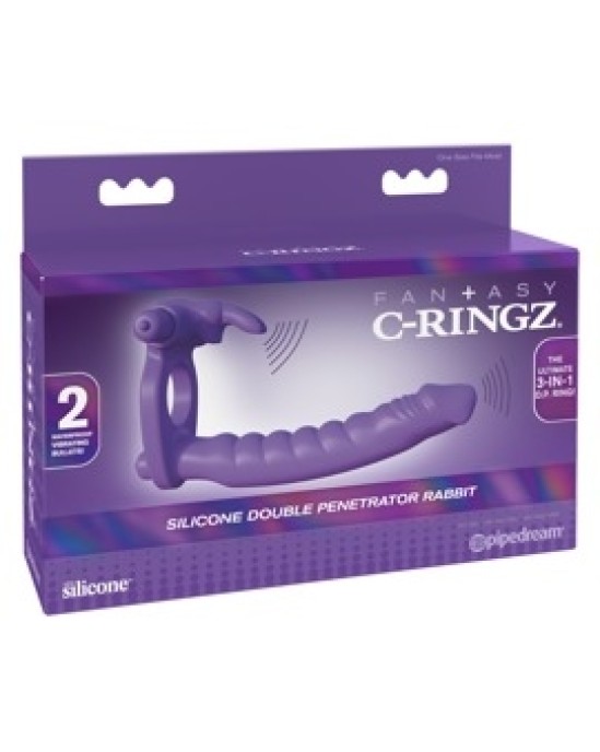 Fantasy C-Ringz FCR Silicone Double Penetrator