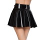 Black Level Vinyl Mini Skirt M