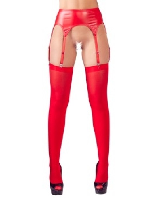 No:xqse Suspender Belt Red S/M