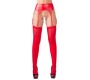 No:xqse Suspender Belt Red S/M