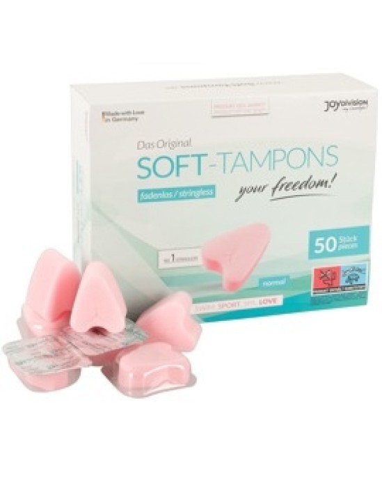 Joydivision Präparate Komplekts 50 Soft Tampons Joydivisio