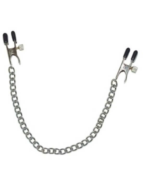 Fetish Collection Boob Chain + Nipple Clamps SX