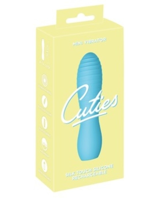 Cuties Мини-вибратор синий 3.Ge