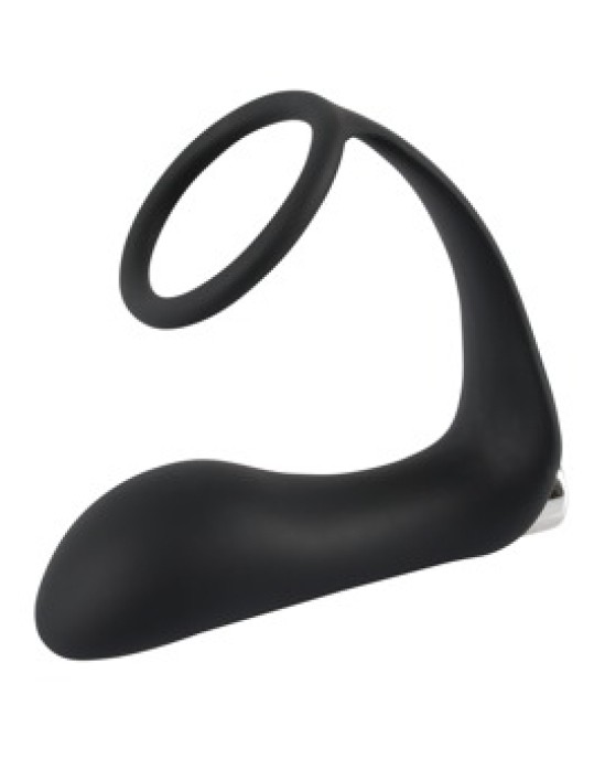 Black Velvets BV Vibrating ring & plug