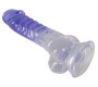 Crystal Clear Dildo with balls