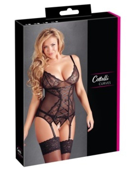 Cottelli Curves Майка на подтяжках 4XL