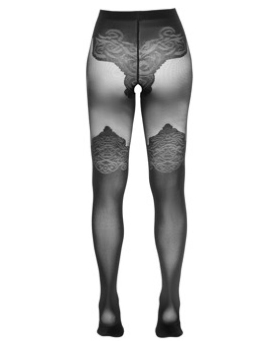 Cottelli Legwear Crotchless Tights 1