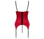 Cottelli Lingerie Cami Suspenders red S