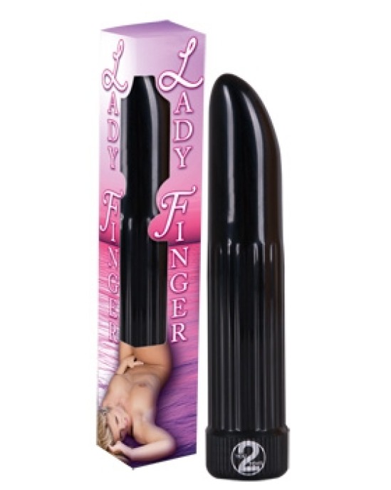 You2Toys Vibrators "Lady Finger" melns