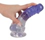 Crystal Clear Dildo with balls