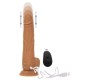 Naked Addiction 9" Thrusting Dong RC Caramel