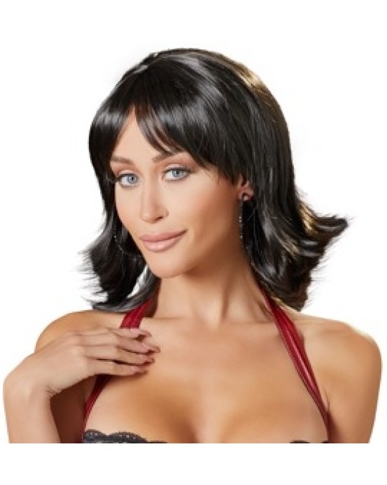 Cottelli Accessoires Choppy Black Wig