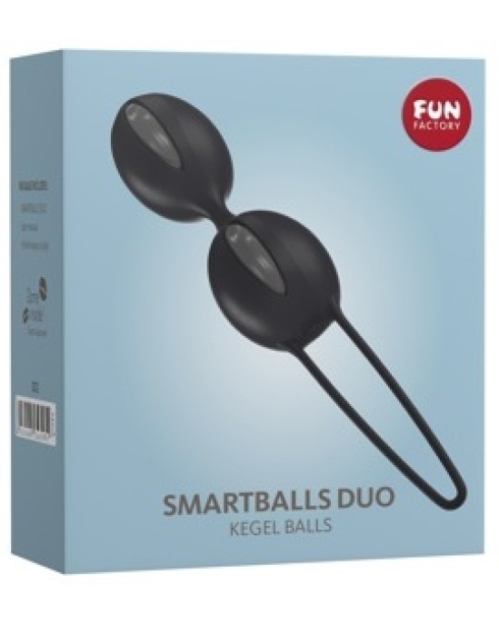 Fun Factory Smartballs Duo pelēks melns