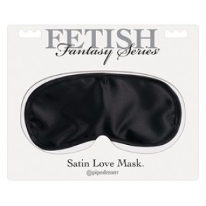 Fetish Fantasy Series FFS Satin Love Mask melna