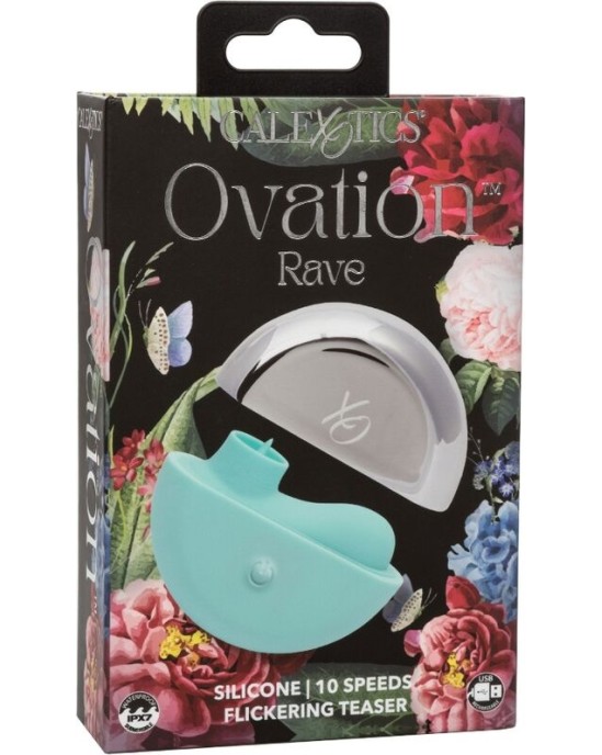 California Exotics СТИМУЛЯТОР OVATION RAVE AQUA GREEN