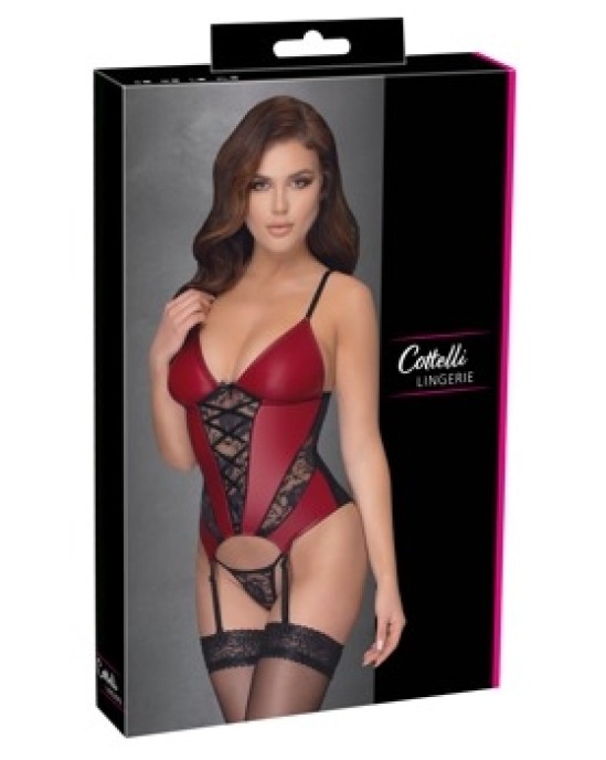 Cottelli Lingerie Basque red/black S