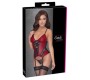 Cottelli Lingerie Basku sarkans/melns S