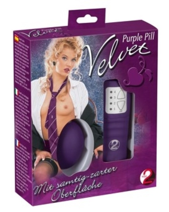 You2Toys Velvet Purple Pill