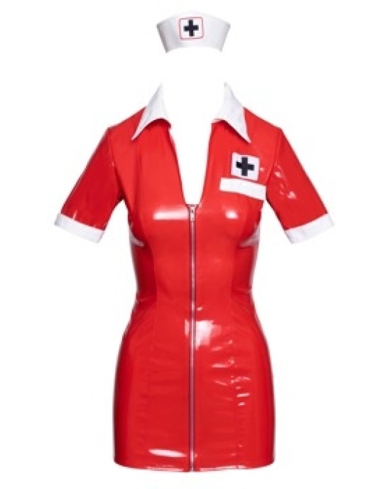 Black Level Vinyl Nurse red L