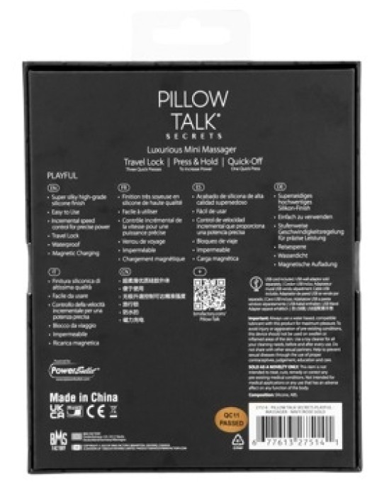 Pillow Talk Rotaļīgi noslēpumi